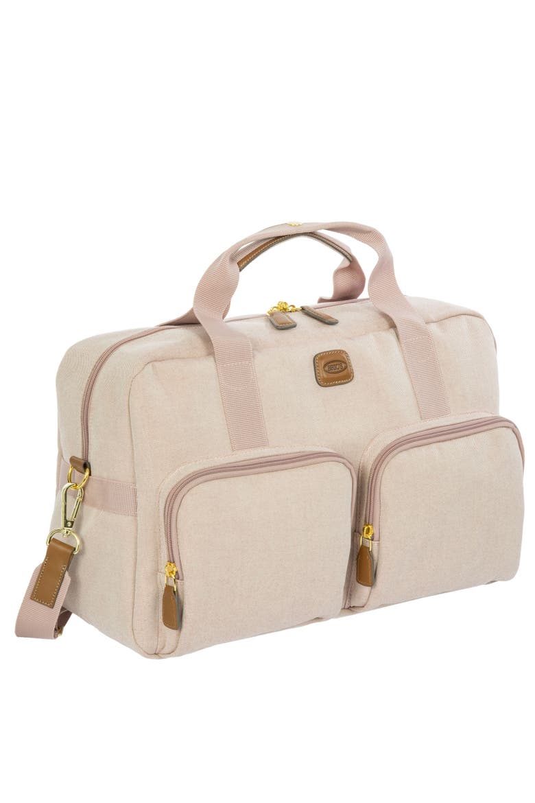 Volterra 21" Carry On Spinner & 18" Boarding Duffle 2 Piece Luggage Set, Alternate, color, Bordeaux
