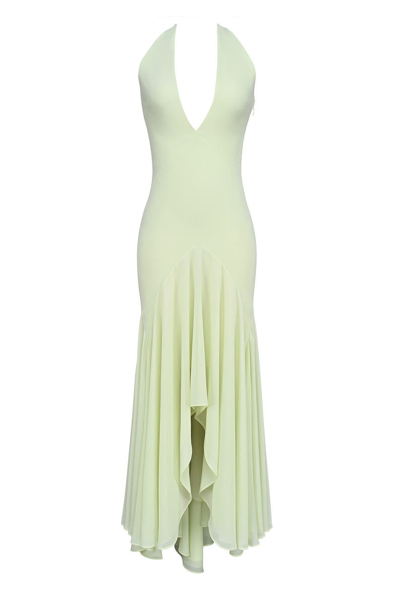 Tamara Halter Dress, Alternate, color, PISTACHIO