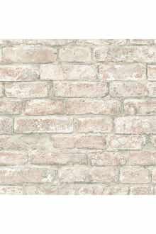 Wallpops White Washed Denver Brick Peel & Stick Wallpaper