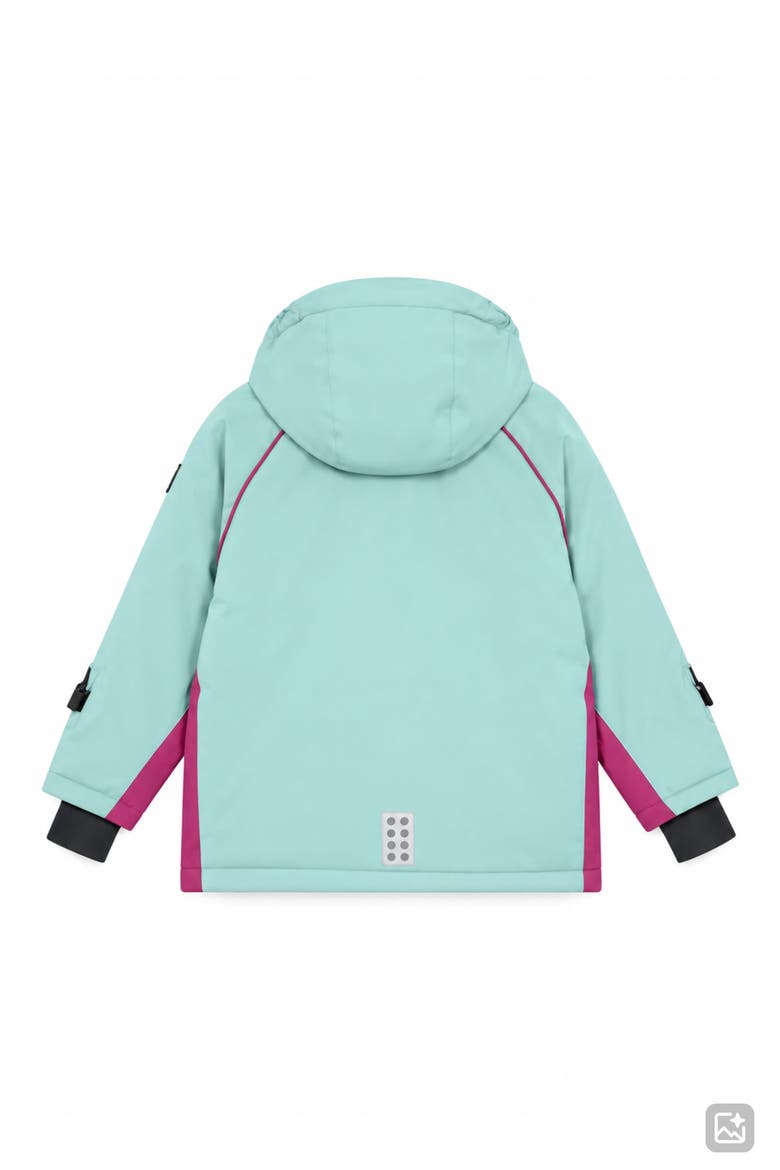 Kids' Waterproof Winter Ski Jacket, Alternate, color, GREEN