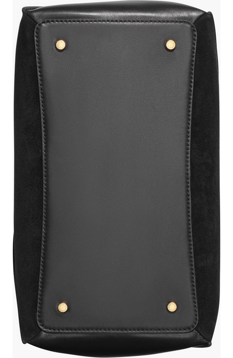 Donna Karan New York Setauket Solid+Suede Tote, Alternate, color,