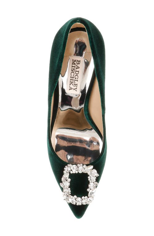 Badgley Mischka Collection Cher Crystal Embellished Pump In Black
