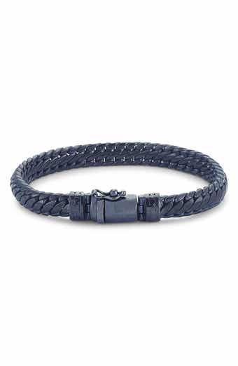 Black Rhodium Chain Bracelet