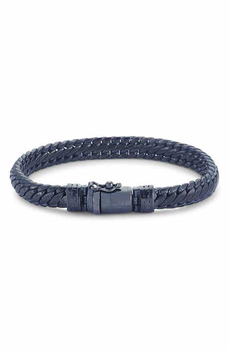SAMUEL B. Black Rhodium Chain Bracelet