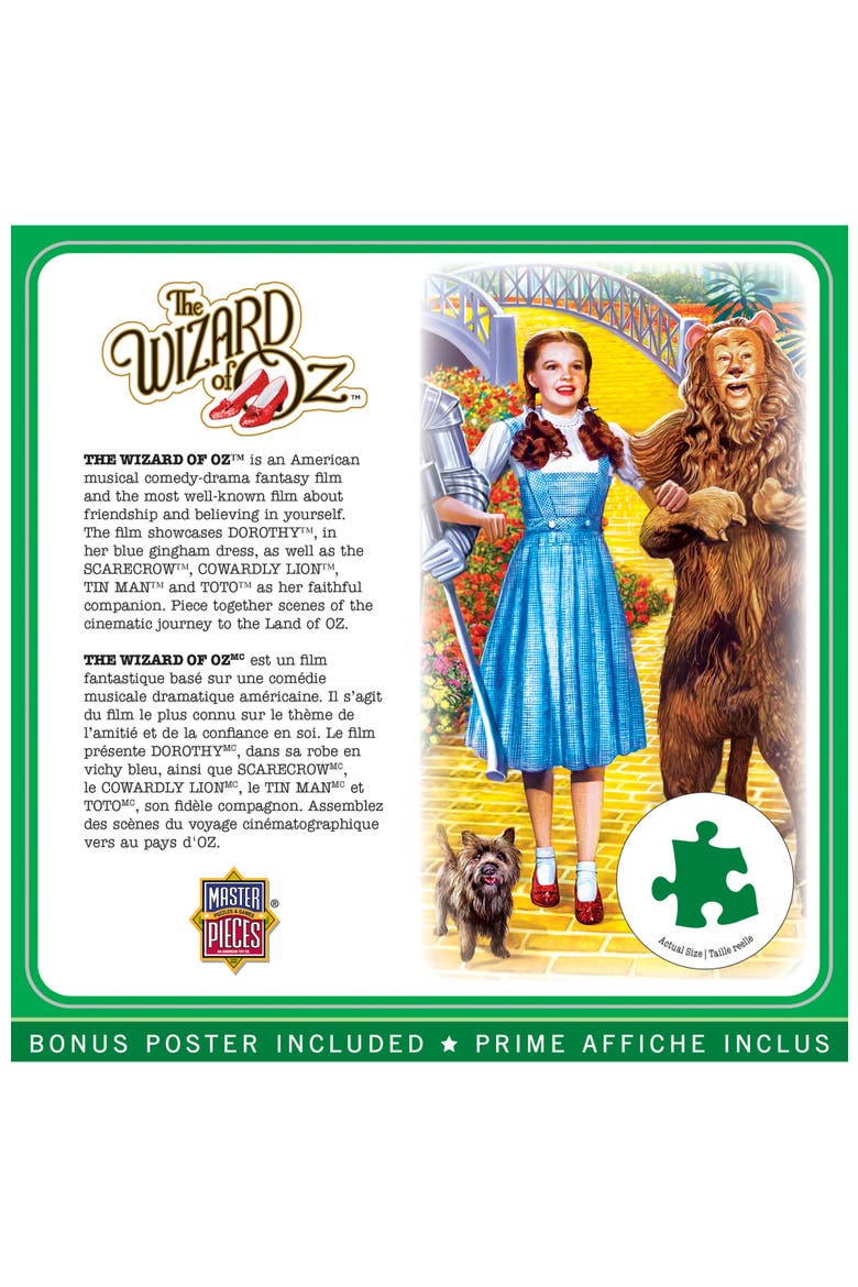 Off to See the Wizard 1000 Piece Puzzle, Alternate, color, Multicolor