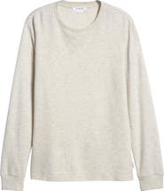 FRAME Duo Fold Long Sleeve Cotton T-Shirt