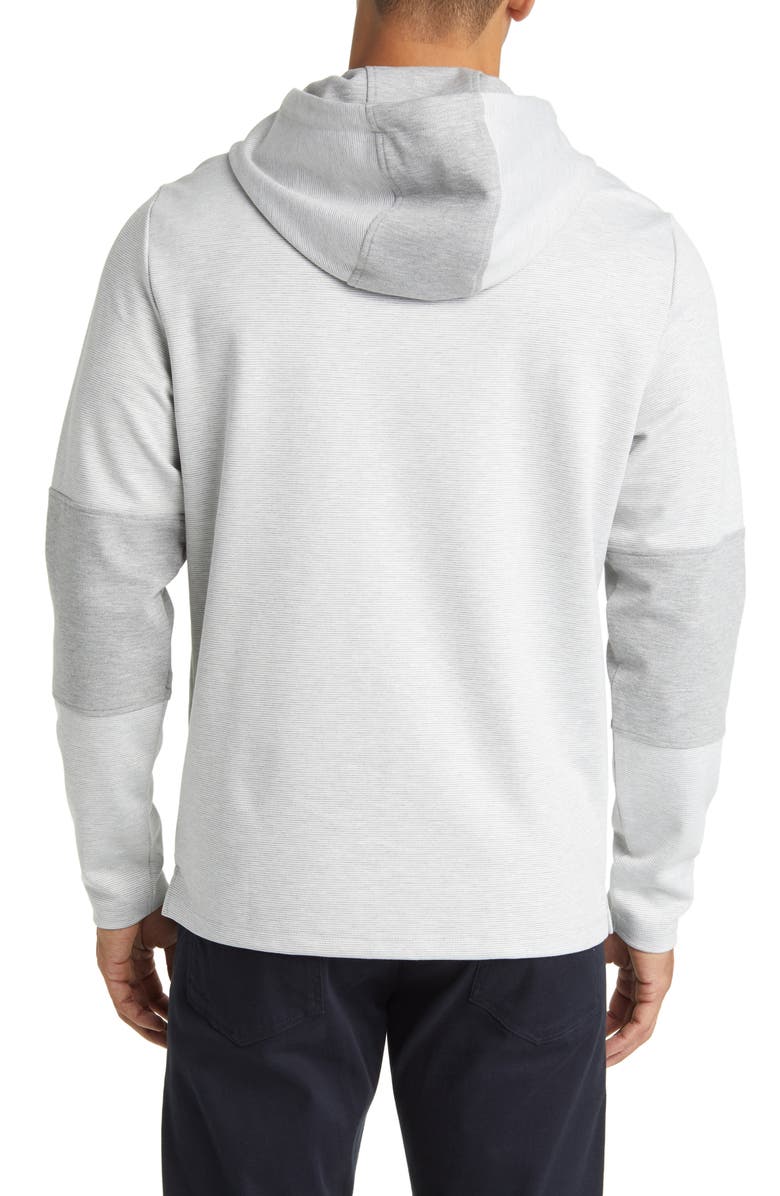 Robert Barakett Cambray Contrast Hoodie, Alternate, color, Grey
