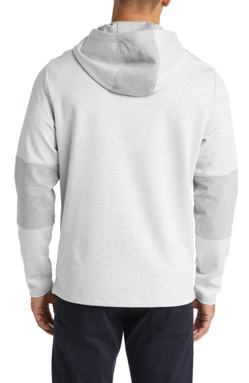 Robert Barakett Cambray Contrast Hoodie In Gray