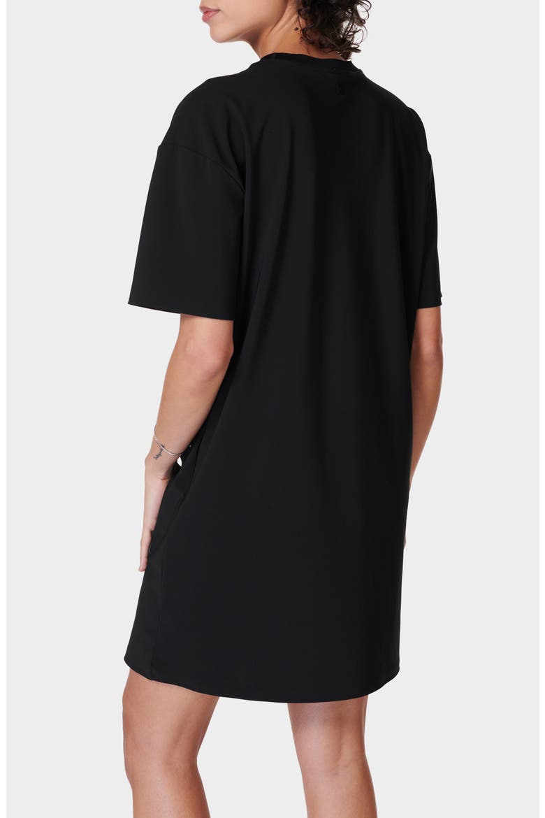 Explorer T-Shirt Minidress, Alternate, color, BLACK