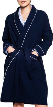 Petite Plume Cotton Flannel Robe