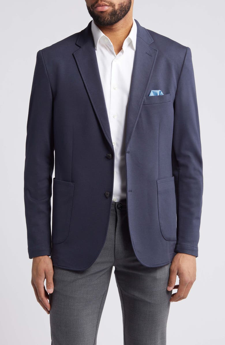 Johnston & Murphy XCFLEX Knit Blazer, Main, color, 