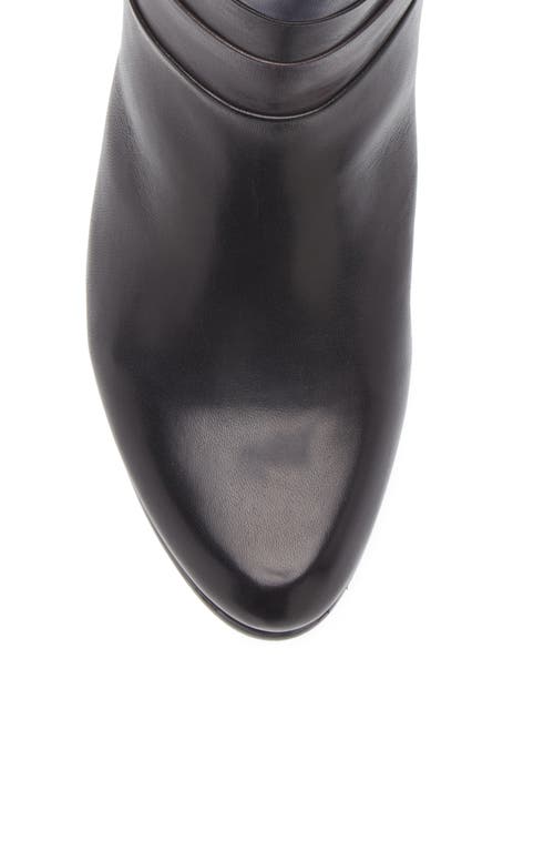 Regarde Le Ciel Stefany Block Heel Bootie In Black