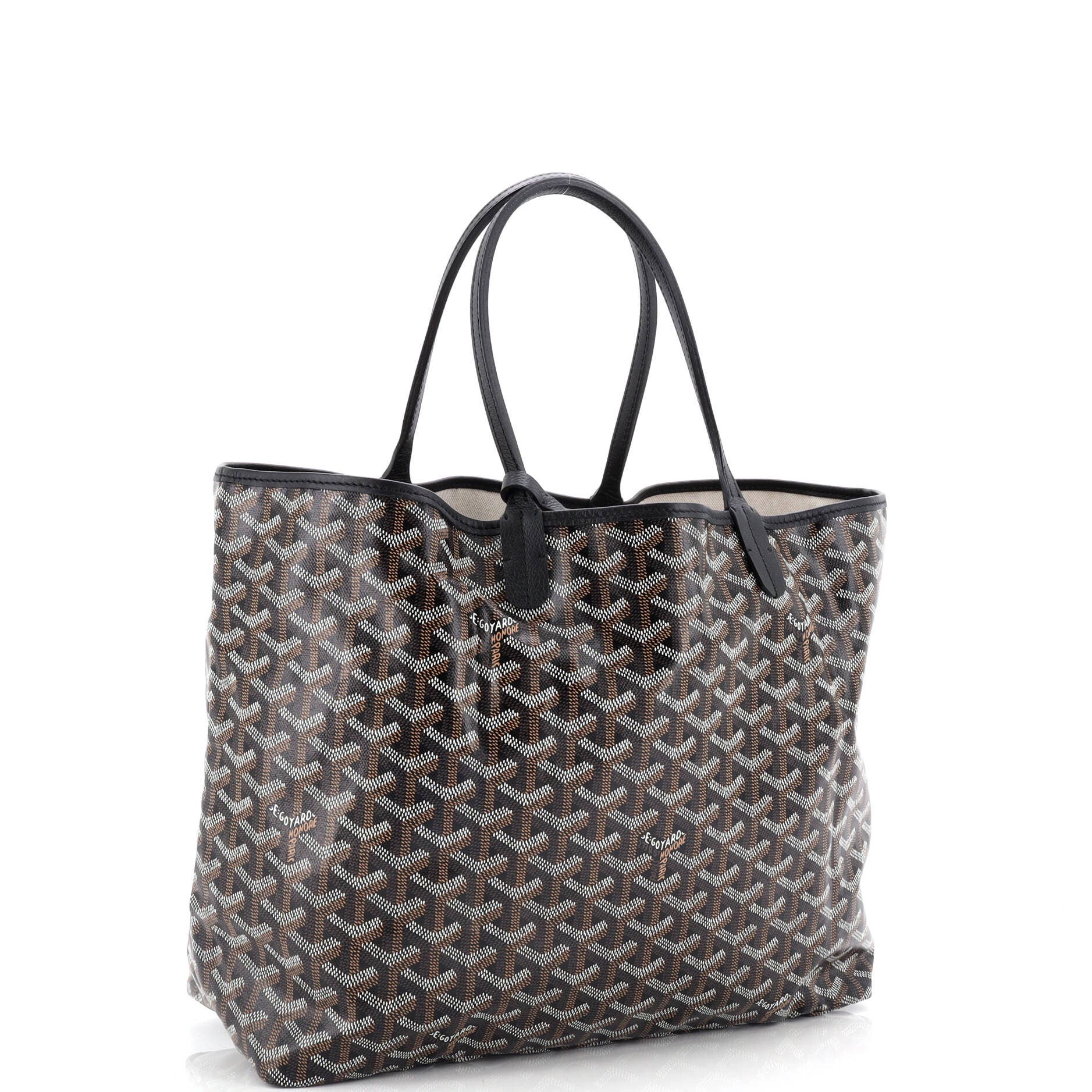 Pre-Owned Goyard Saint Louis Tote Coated Canvas PM, Alternate, color, 