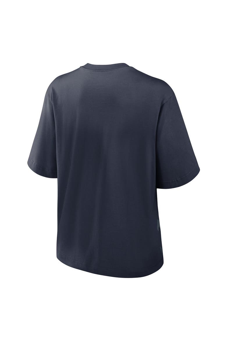 Women's Nike Navy Chicago Bears Boxy T-Shirt, Alternate, color, Navy