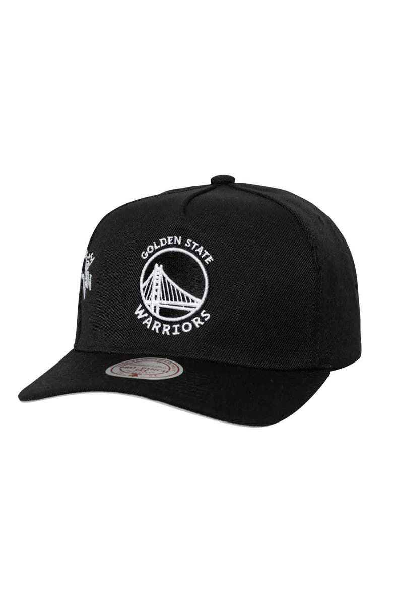 Mitchell & Ness Men's Mitchell & Ness Black Golden State Warriors 2022 NBA Finals Born To Win Pro Crown Adjustable Hat, Main, color, Black