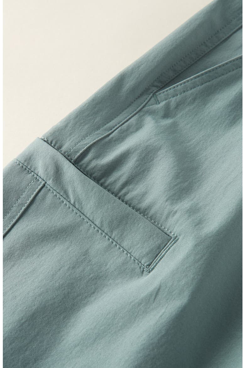 Kids' Stretch Nylon Drawstring Shorts, Alternate, color, GREY THUNDER