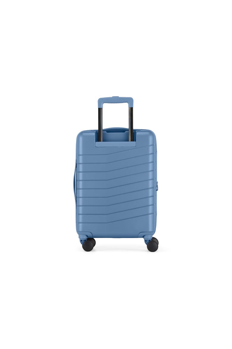 Munich 3 Piece Hardside Luggage Set with Expansion, Alternate, color, Blue