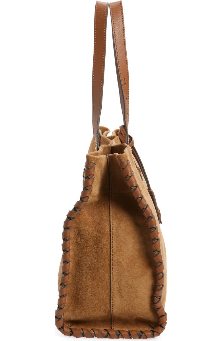 Anya Hindmarch Mortimer Whipstitch Tote, Alternate, color, Pecan