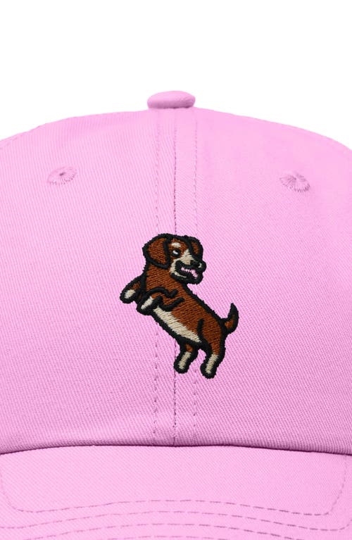 DALIX DALIX DACHSHUND EMBROIDERED DAD CAP