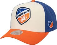 Mitchell & Ness Men's Mitchell & Ness Cream FC Cincinnati Brushed Off Pro Crown Snapback Hat
