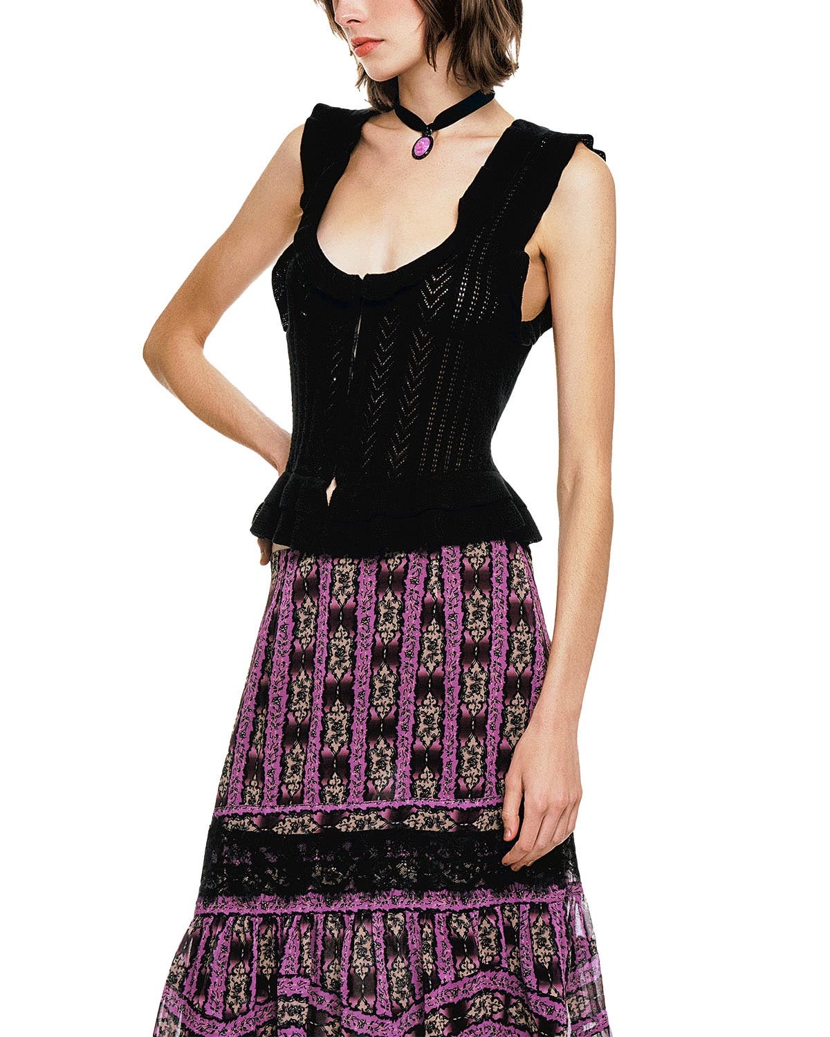 Victorian Pointelle Camisole - image 2