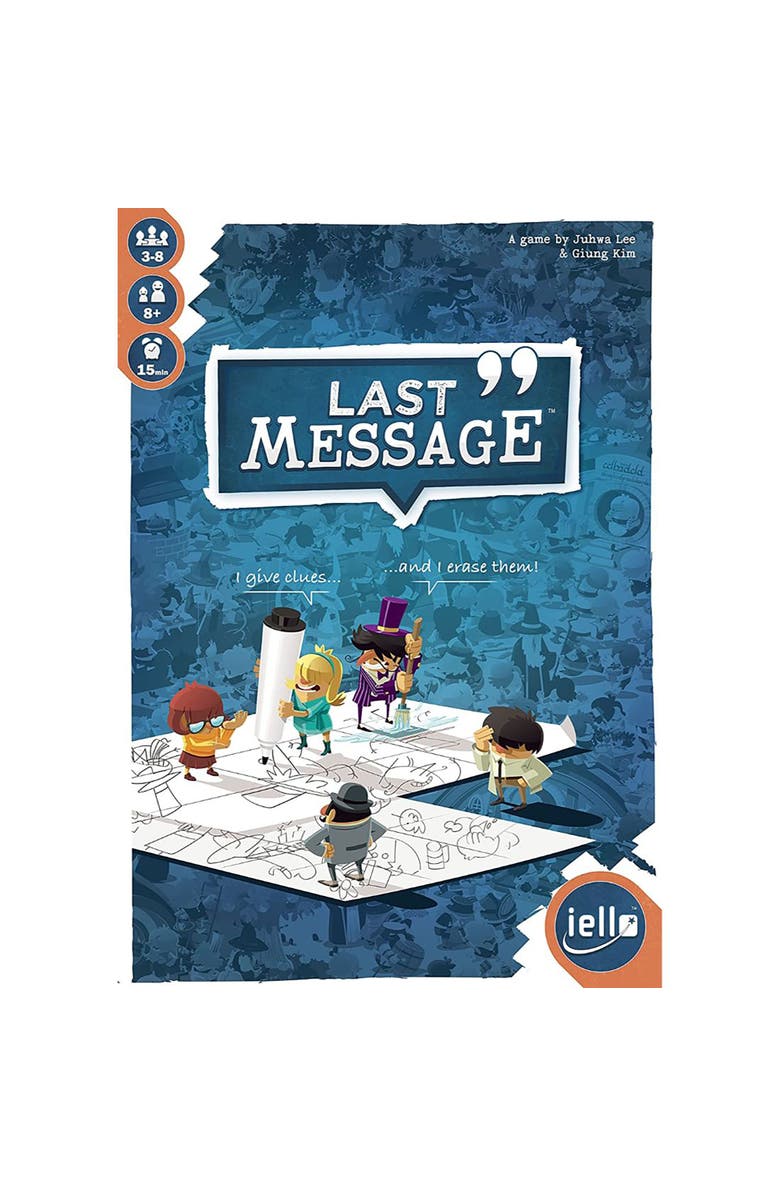 IELLO Last Message Iello Memory & Deduction Game, Family, Ages 8+, 38 Players, Alternate, color, 