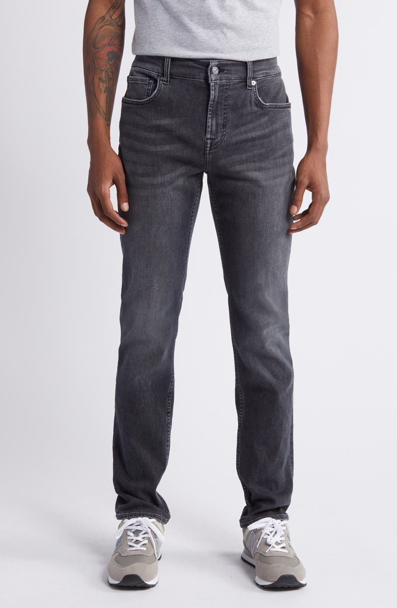7 For All Mankind Slimmy Slim Fit Jeans, Main, color, Graphite