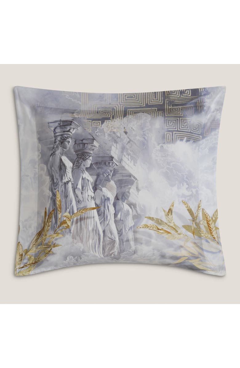 Togas Delphia pillowcase, Alternate, color, Grey