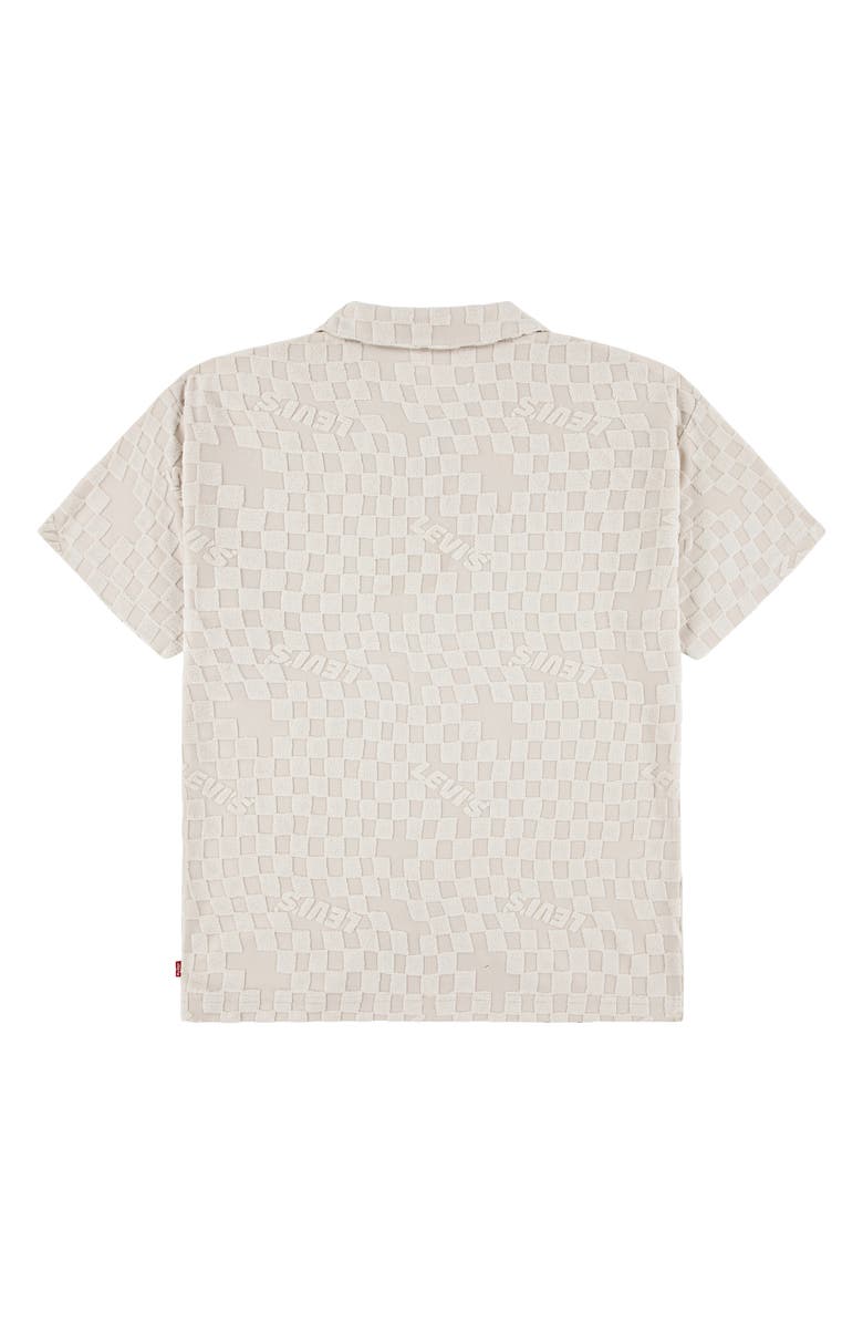 Levi's Kids' Check Jacquard Camp Shirt, Alternate, color,