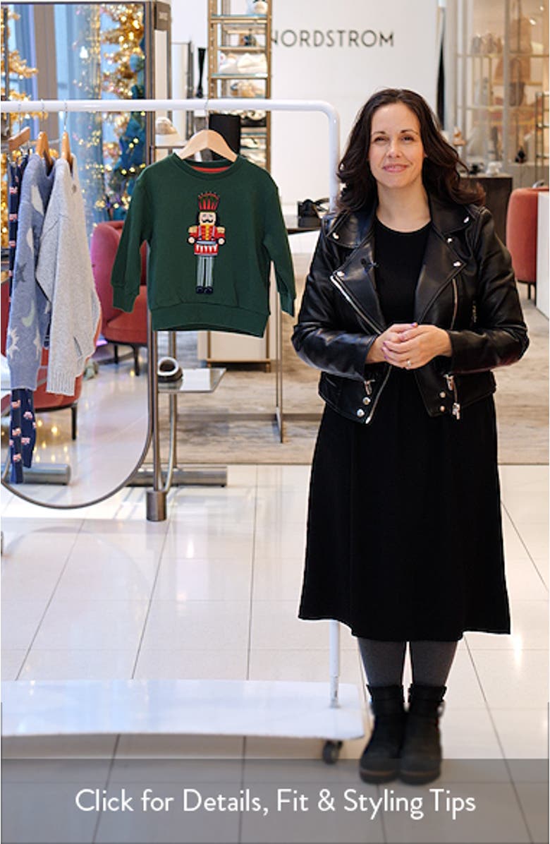 Kids' Cosy Festive Sweatshirt, sales video thumbnail