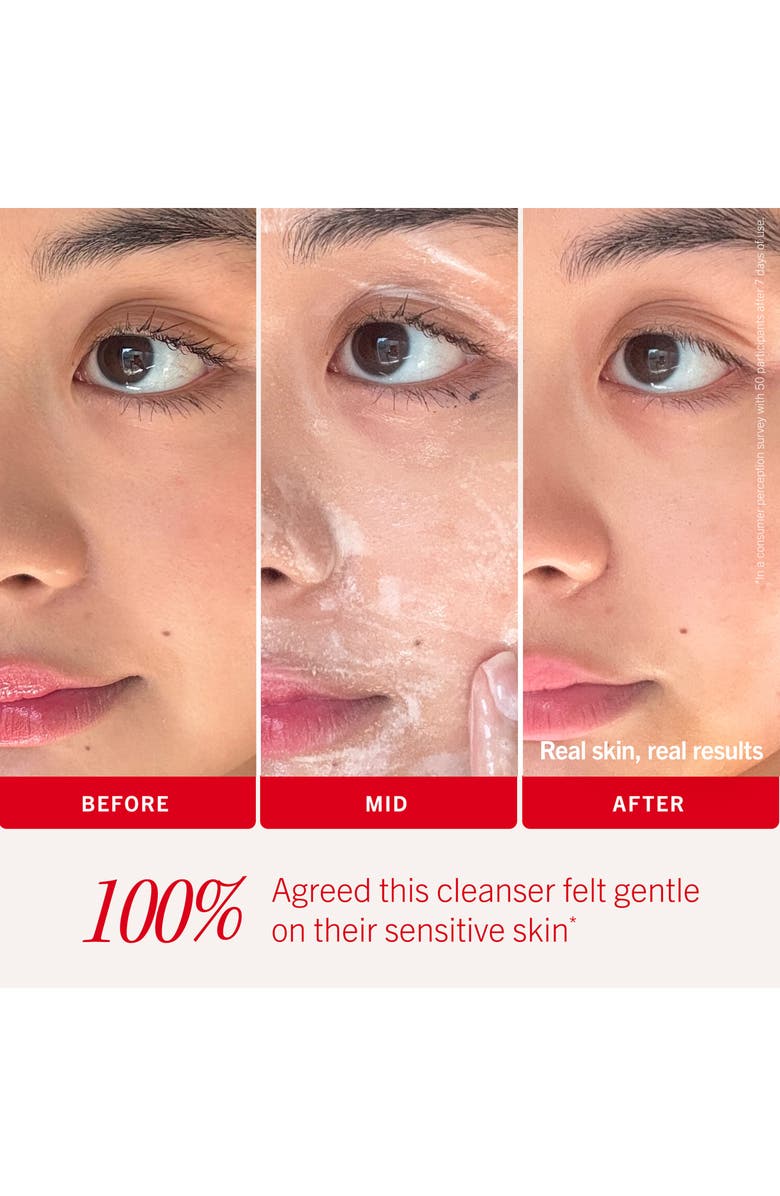 First Aid Beauty Ultra Gentle Cream-to-Foam Face Cleanser with Colloidal Oatmeal + Glycerin, Alternate, color,