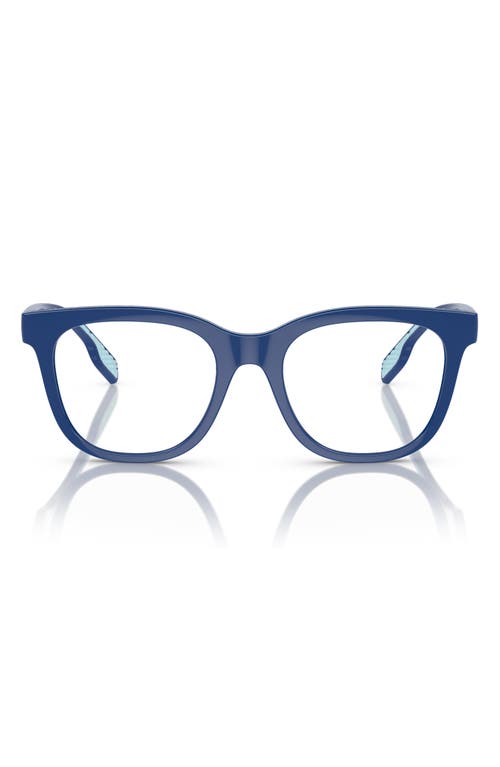 burberry 47mm Square Optical Glasses in Blue /Demo Lens 