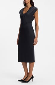 BOSS Stretch Knit Dress