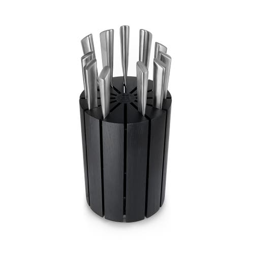 Schmidt Brothers Cutlery Giotto Knife Block In Black