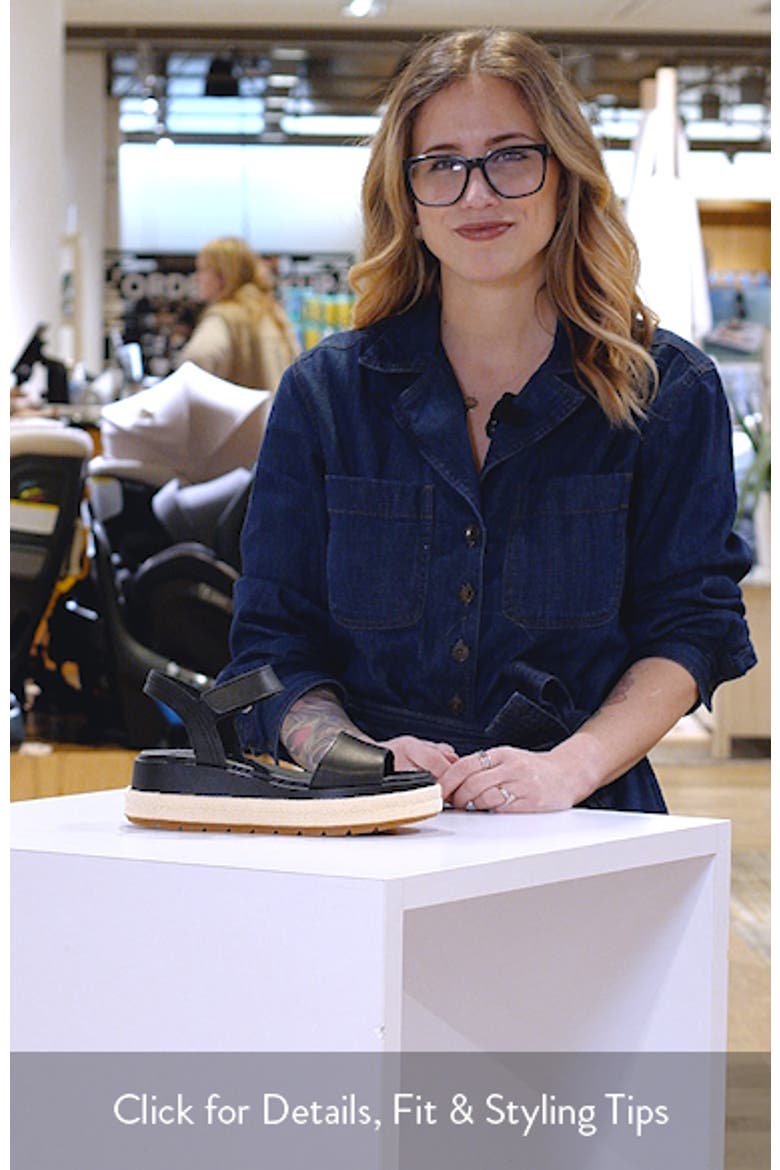 Sunpeak Ankle Strap Platform Sandal video