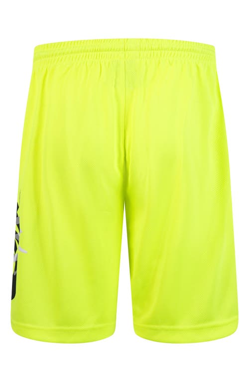 3 Brand Kids' Essential Mesh Shorts In Green