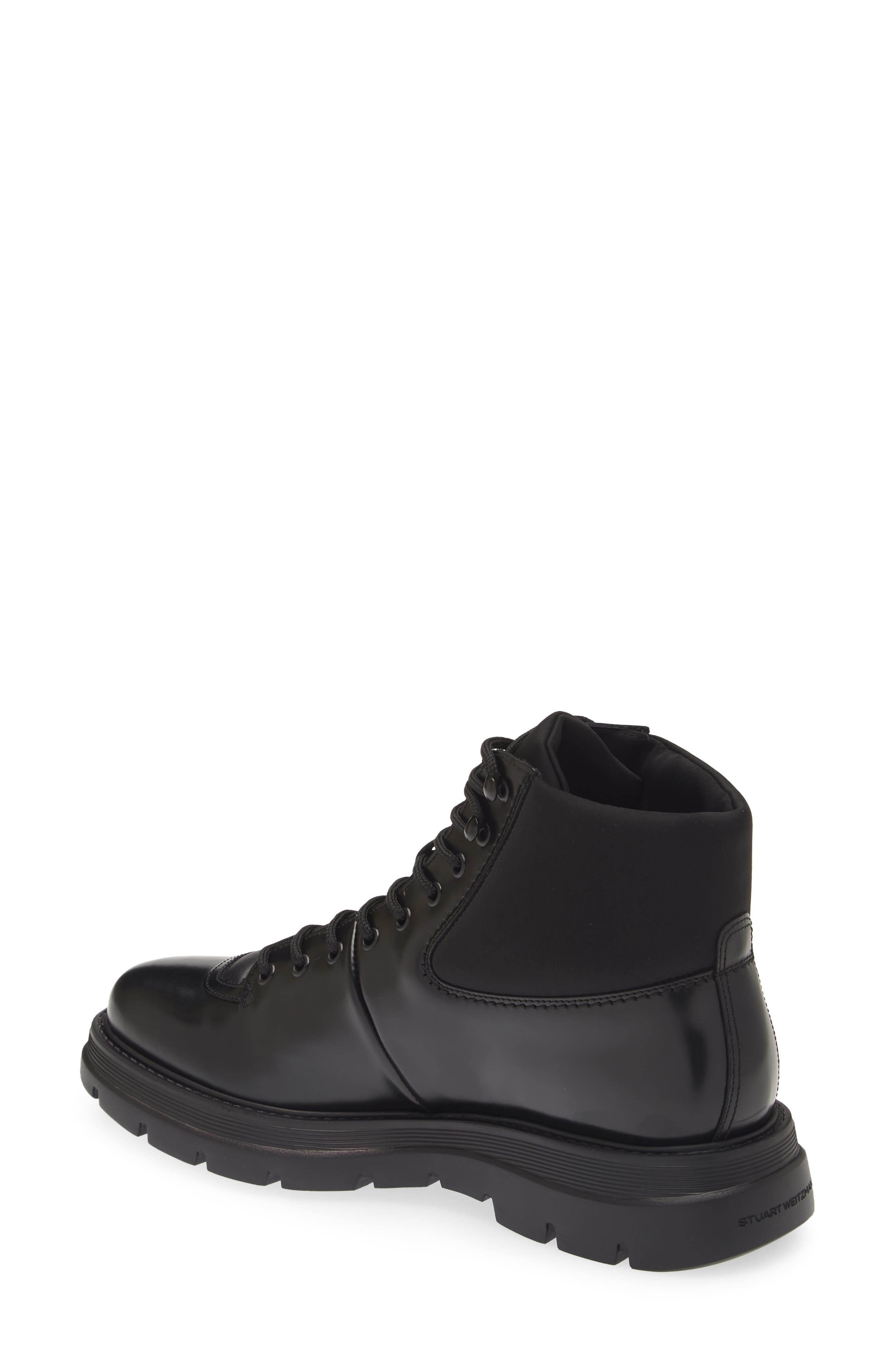 Stuart Weitzman Adam Lace-Up Boot, Alternate, color, 