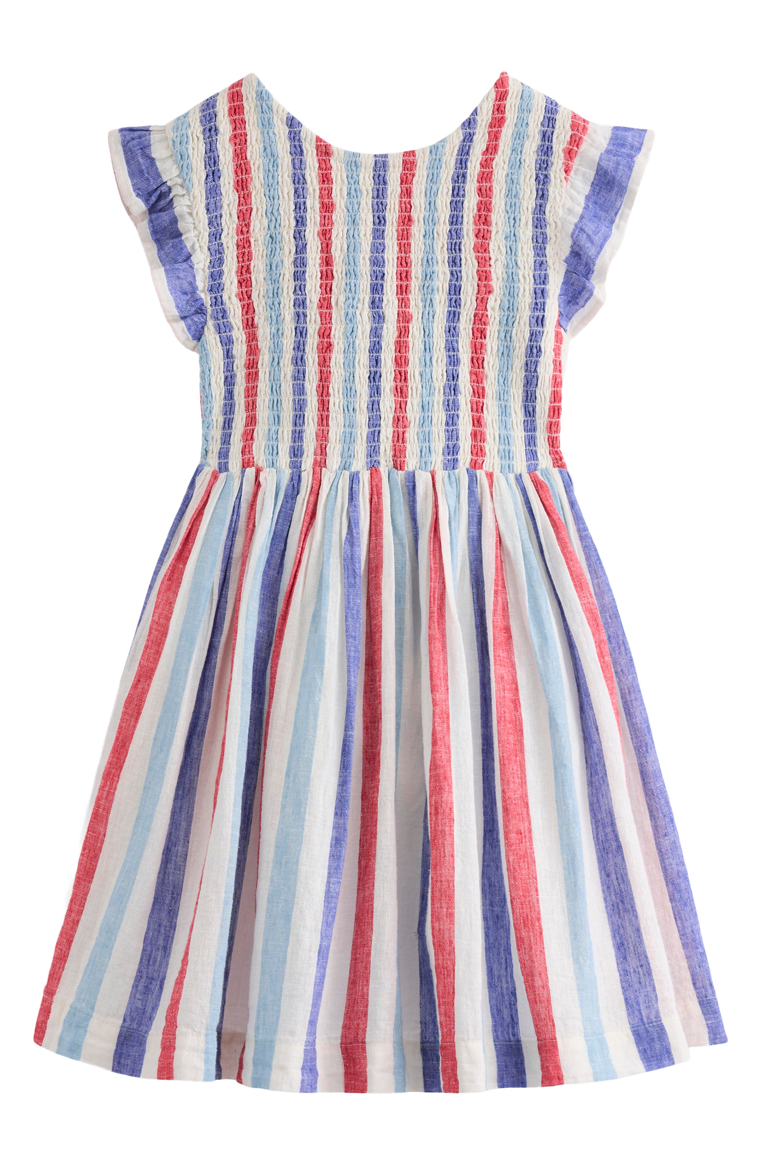 selected BRIGHT BLUE/ POPPY RED STRIPE