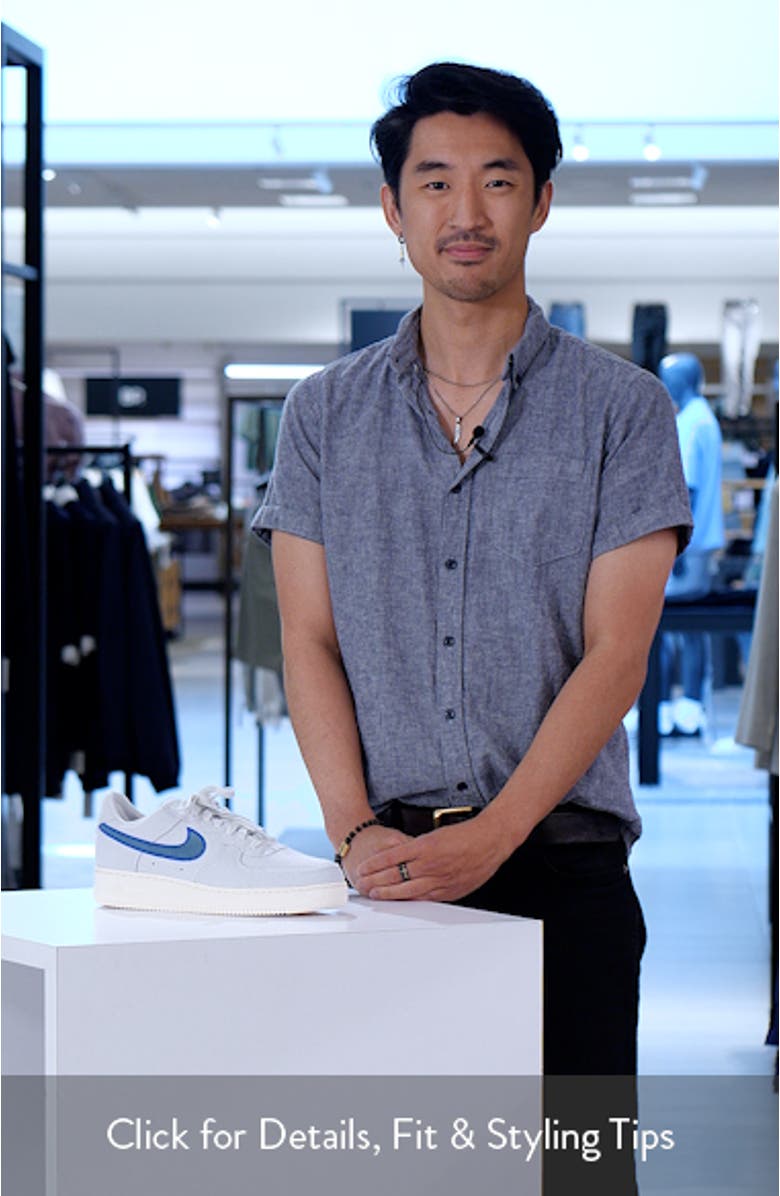 Air Force 1 Low Canvas Basketball Sneaker, sales video thumbnail