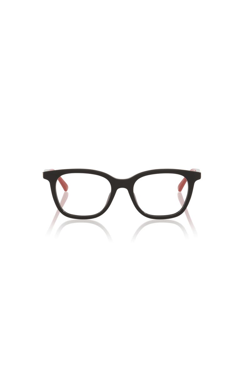 50mm Rectangle optical glasses, Alternate, color, Black