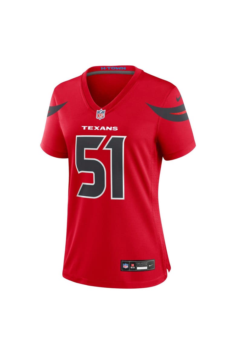 Women's Nike Will Anderson Jr. Red Houston Texans Alternate Game Jersey, Alternate, color, Red