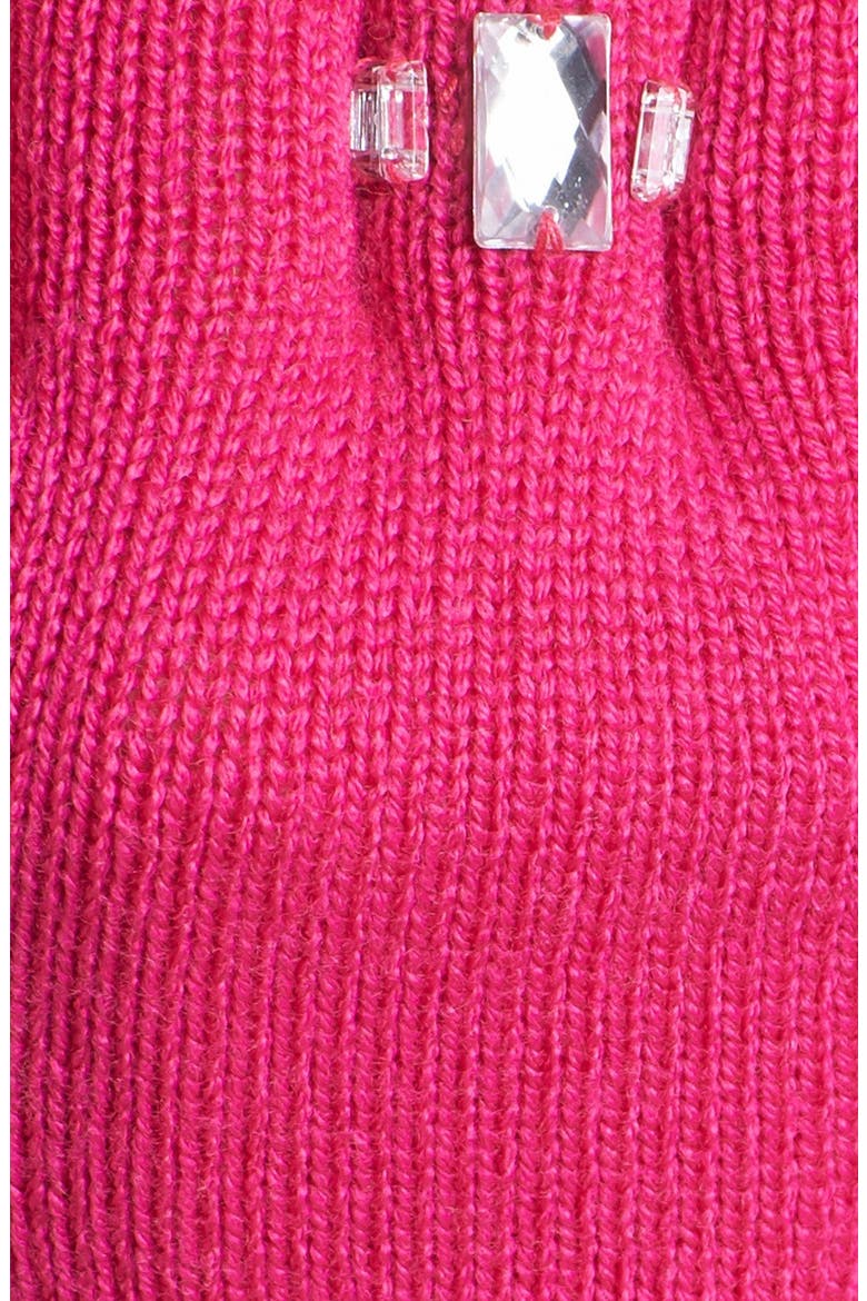 'ring' wool blend gloves, Alternate, color, VIVID SNAPDRAGON