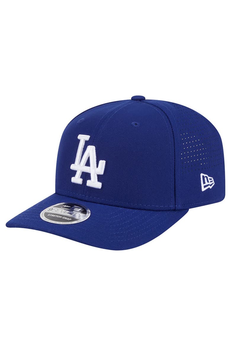 Men's New Era  Royal Los Angeles Dodgers Performance 9SEVENTY Adjustable Hat, Main, color, Royal