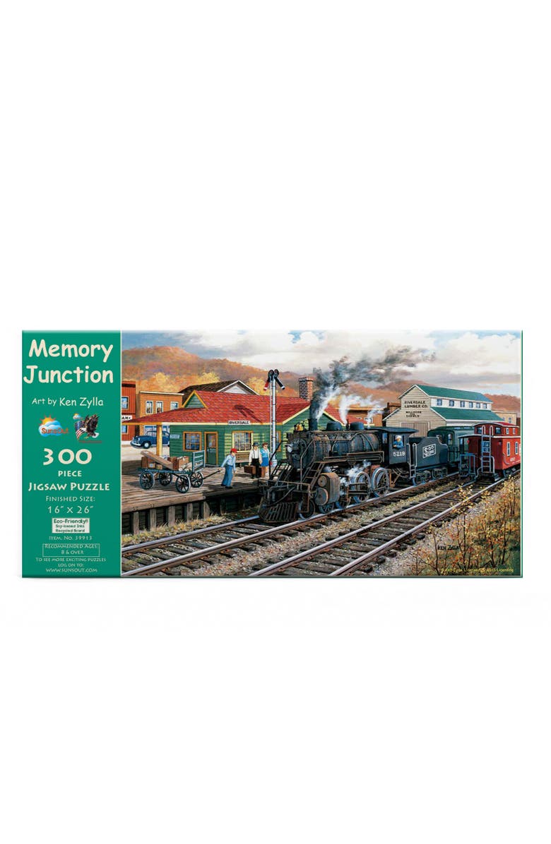 Sunsout Memory Junction 300 piece Jigsaw Puzzle for Adults, Alternate, color, Multicolor