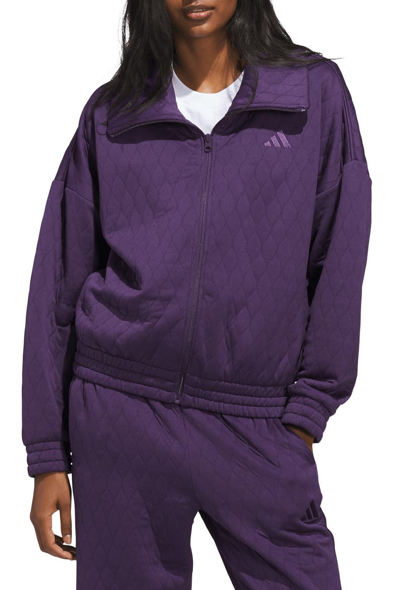 Quilted Jacket, Main, color, AURORA PLUM