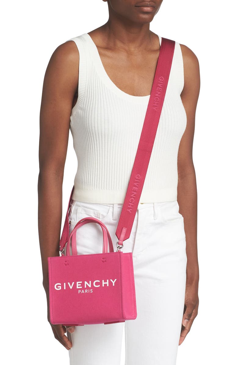 Givenchy Mini Canvas G-Tote, Alternate, color,