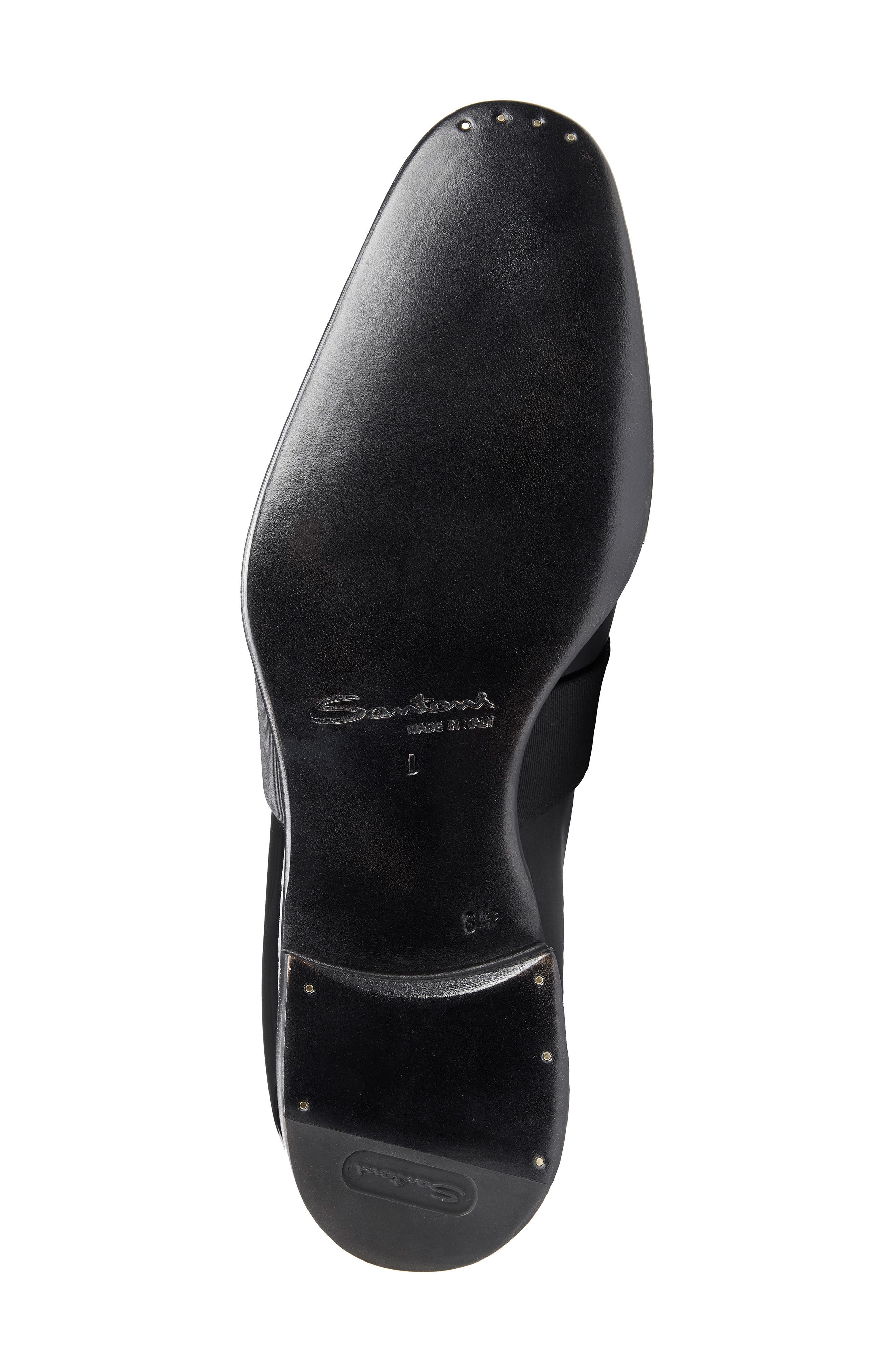 Santoni Isomer Loafer, Alternate, color, Black