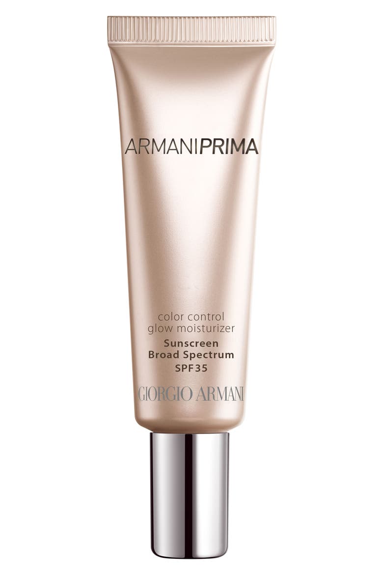 Giorgio Armani Prima Color Control Glow Moisturizer SPF 35, Main, color, 01 FAIR