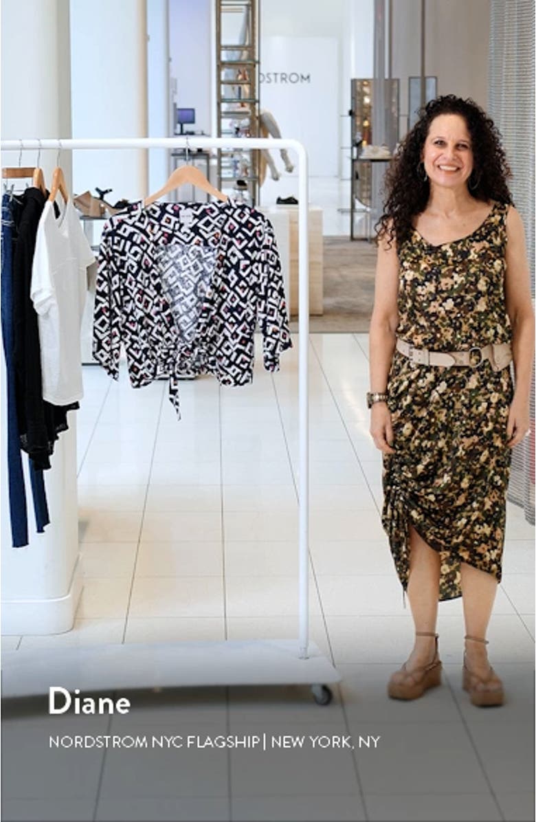 Angles Convertible Linen Blend Cardigan, sales video thumbnail