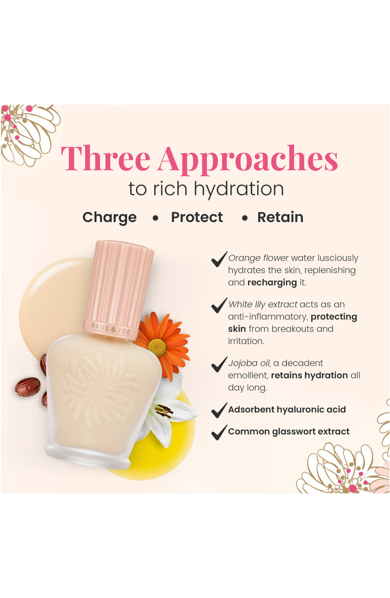 Paul 
Joe Moisturizing Foundation Primer, Alternate, color, Clear 03